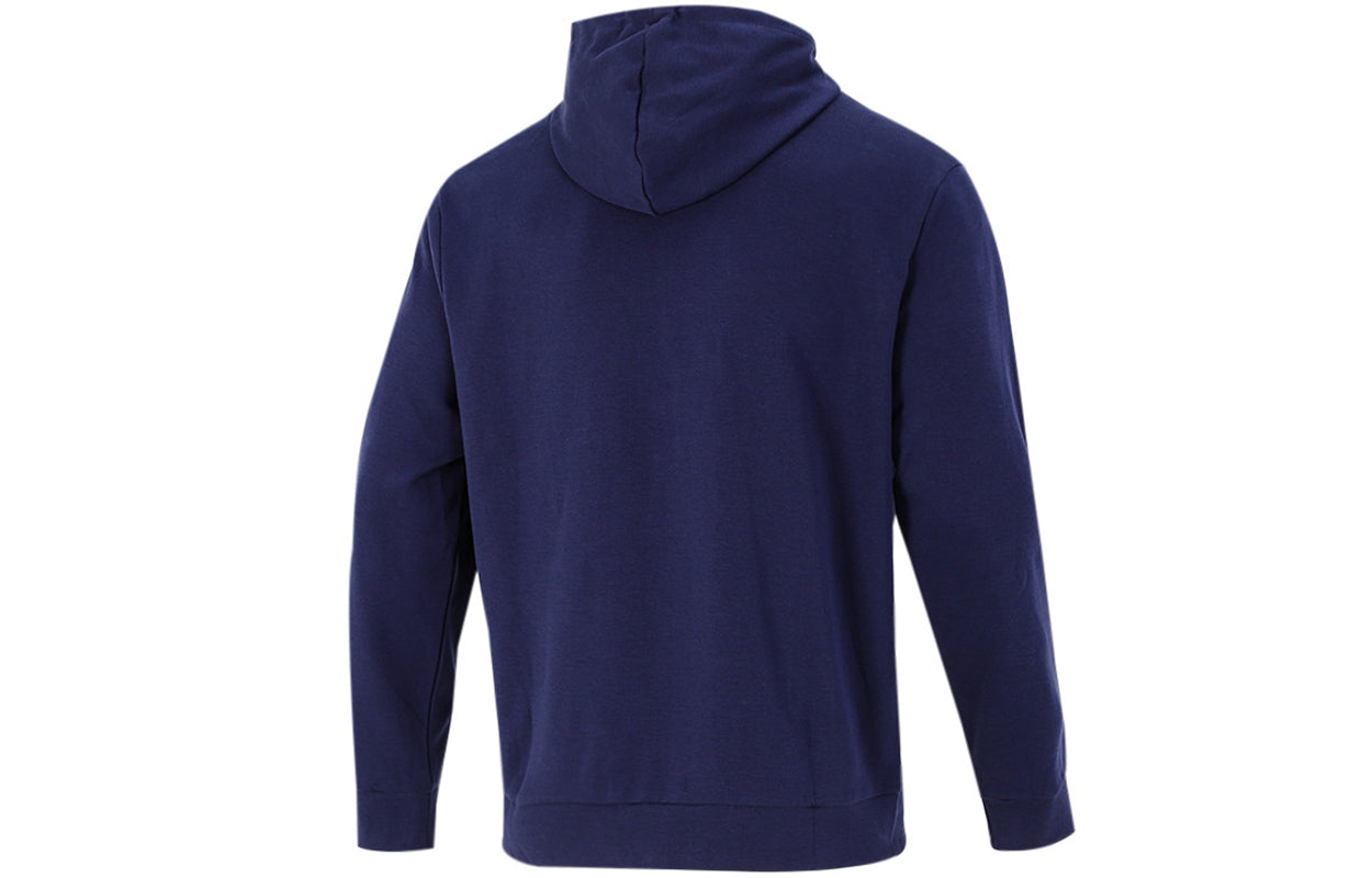 PUMA Logo Printing Training Sports Hooded Jacket Navy Blue 846533-06