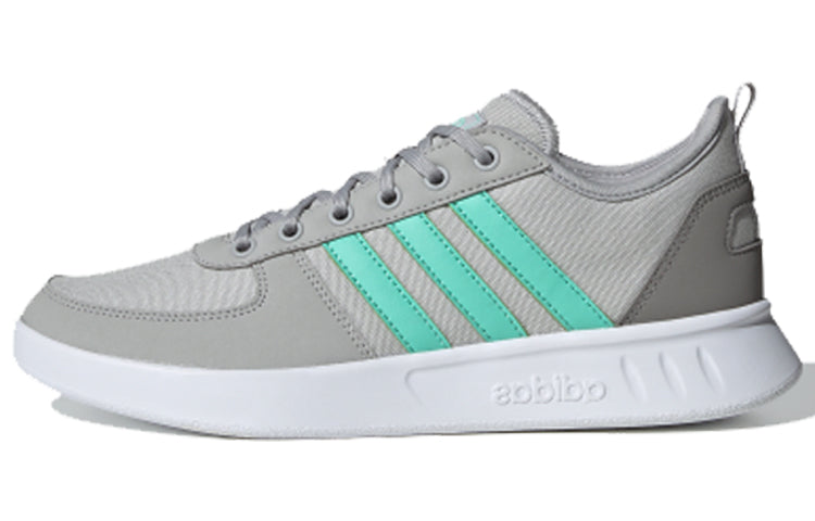 (WMNS) adidas neo Court 80S Grey/Green EG4131