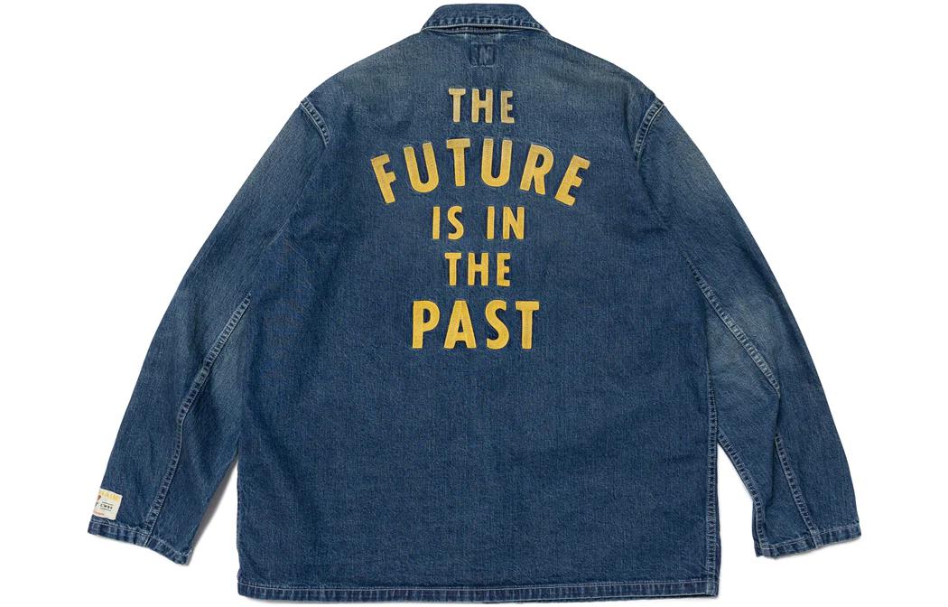 HUMAN MADE Future Past Denim Coverall Jacket 'Indigo' HM25JK023