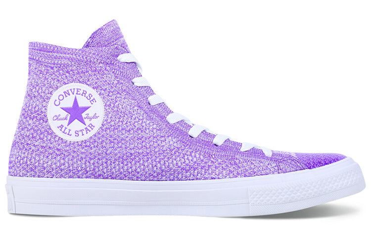 Converse Nike x Chuck Taylor All Star Flyknit High 'Hyper Grape' 157508C
