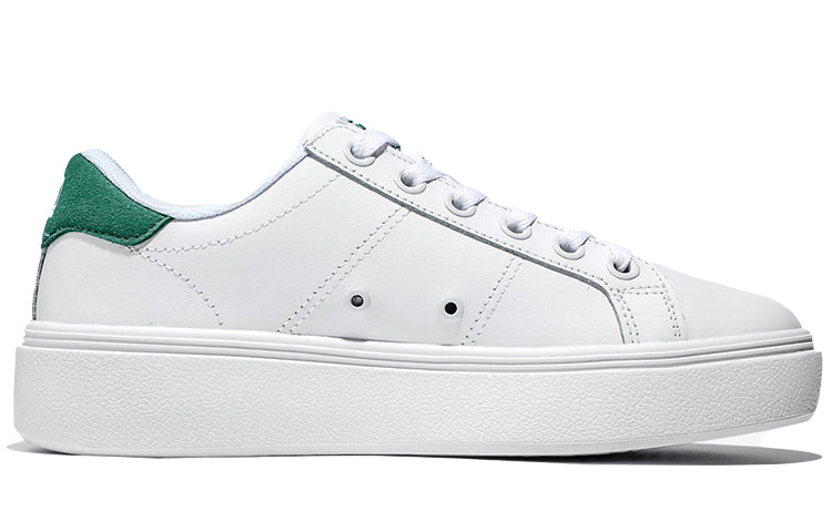 FILA Stylish Low Top Casual Skate Shoes Unisex White Green Korean Version 'White Green' 1TM01397E_143