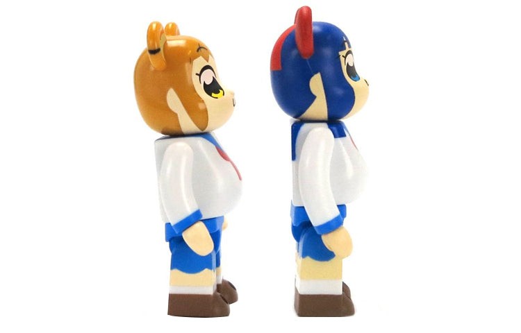 BE@RBRICK Pop Team Epic Suit 100%+100% POP-TEAM