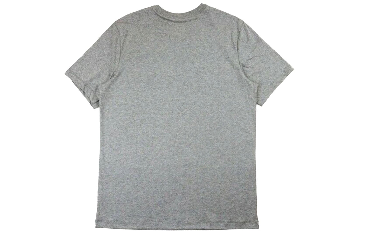 Men's Air Jordan Logo Printing Sports Short Sleeve Gray T-Shirt CZ2346-091