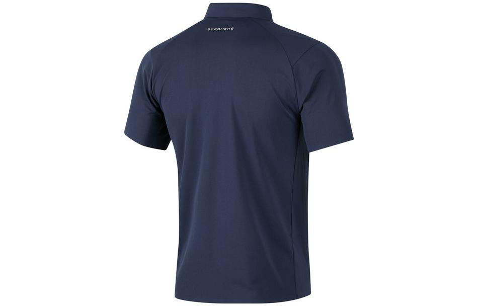 Skechers Logo Polo Shirt 'Navy' P323M019-02MZ
