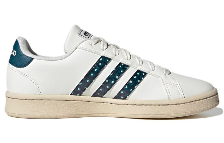 (WMNS) adidas neo Grand Court 'White Green' EH1111
