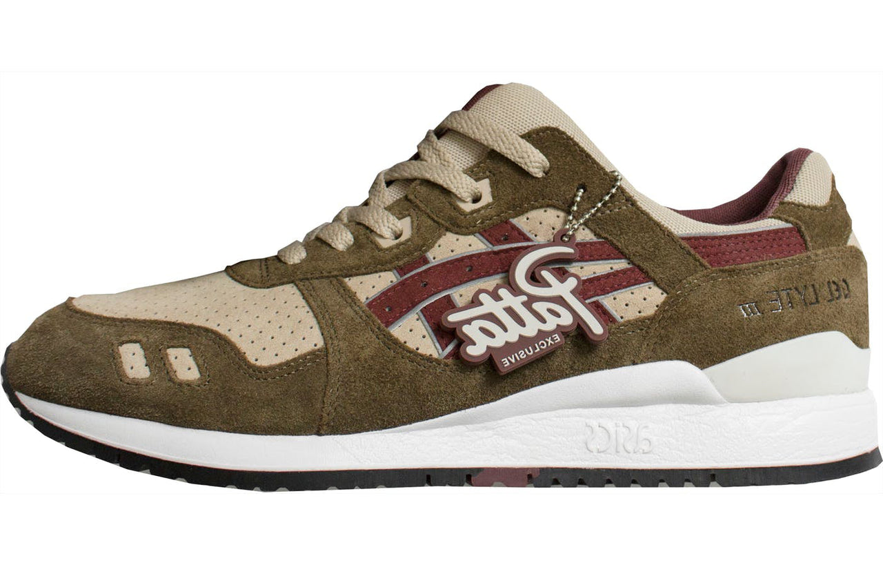 ASICS Patta x Gel Lyte 3 'Birch Burgundy' H7CUK-0226