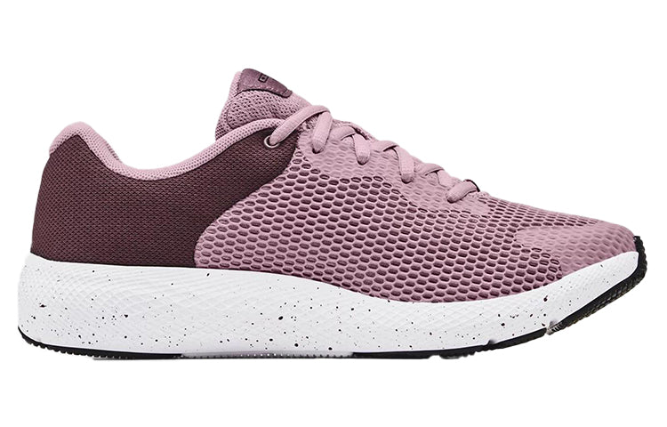 (WMNS) Under Armour Charged Pursuit 2 'Pink Black' 3025244-601