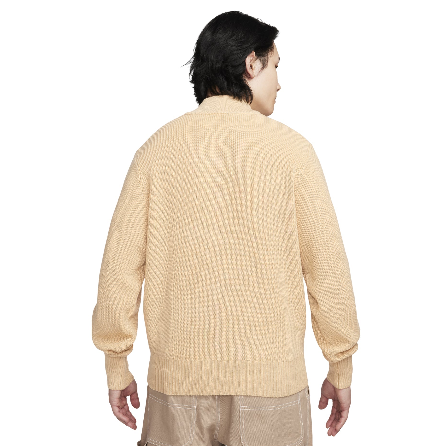 Nike Long-Sleeve Military Henley Sweater 'Beige' FN3119-252