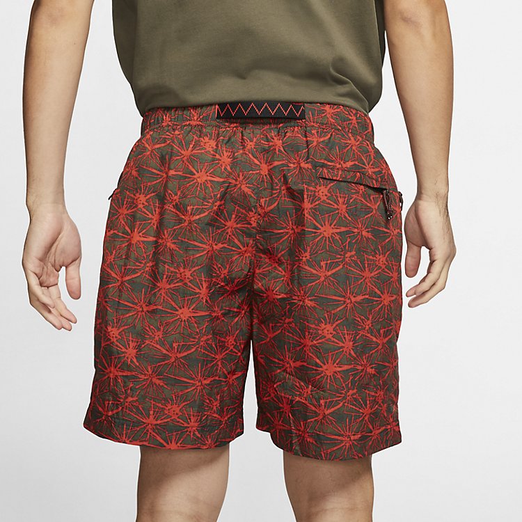 Nike ACG AOP Woven Short 'Rush Red' CT2955-675