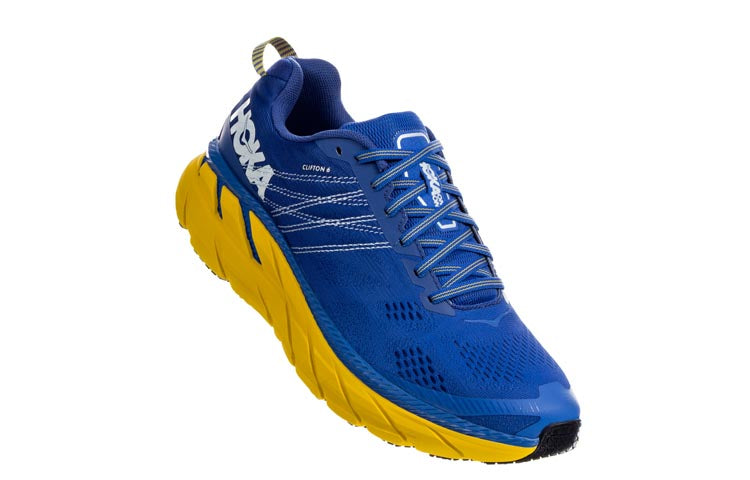 HOKA ONE ONE Clifton6 'Yellow Blue' 1102872-NBLM