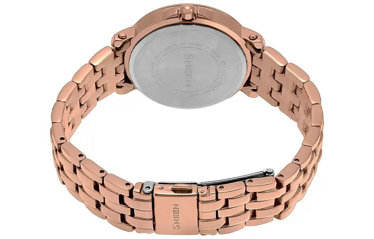 CASIO SHEENSeries es Rose-Golden Rose Gold Analog SHN-3011PG-9ADR