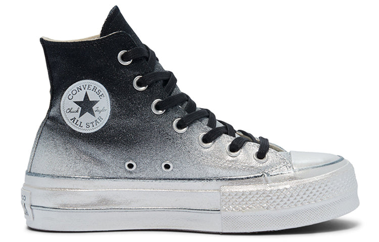 (WMNS) Converse Chuck Taylor All Star Lift High 'Black Gray' 569128C