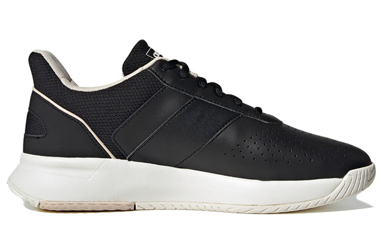 (WMNS) adidas neo Courtsmash 'Black Silver' EG4204