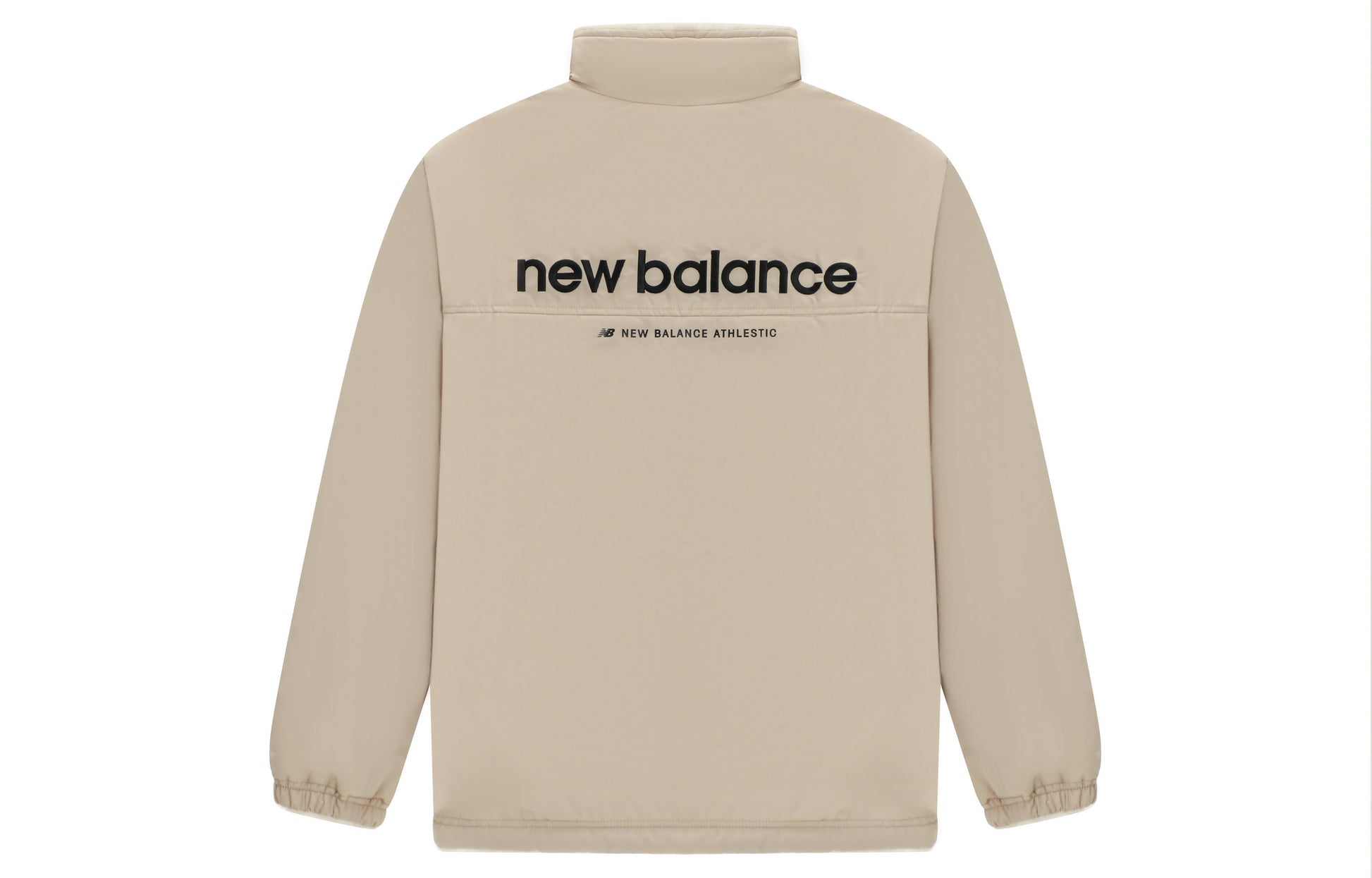New Balance Logo Warm Down Jacket Asia Sizing 'Beige White' 6DC43783-CRE