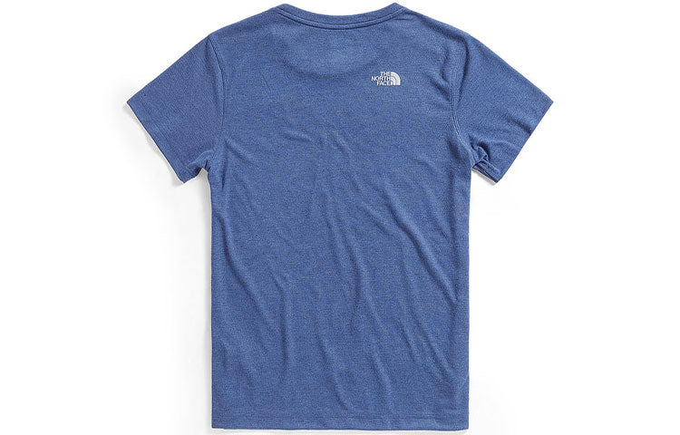 THE NORTH FACE Outdoor Sports hygroscopic Breathable Quick Dry Short Sleeve Couple Style Blue 3VRB-HKW
