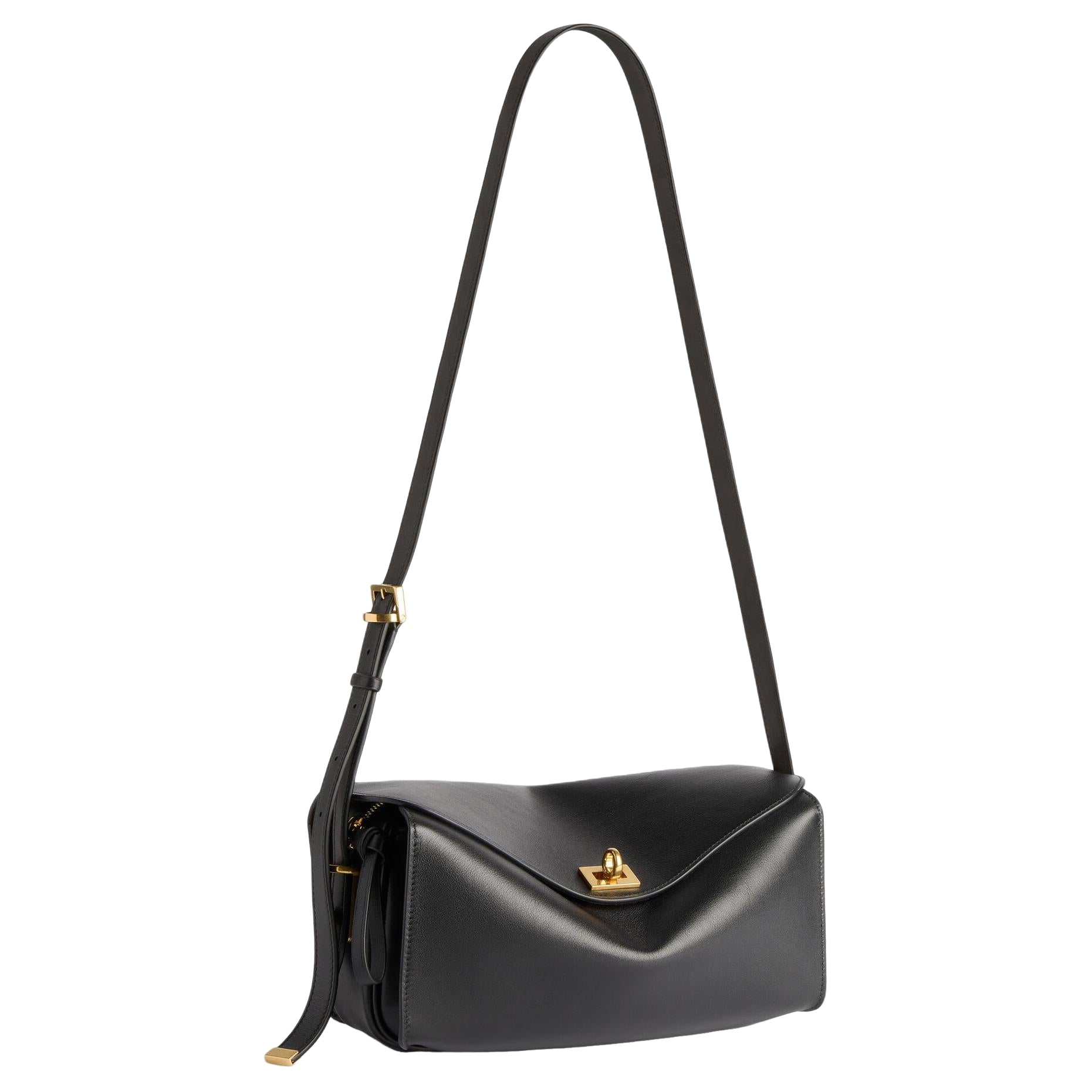 (WMNS) Balenciaga Le 7 Shoulder Bag Medium 'Black' 8681022ACJZ1053