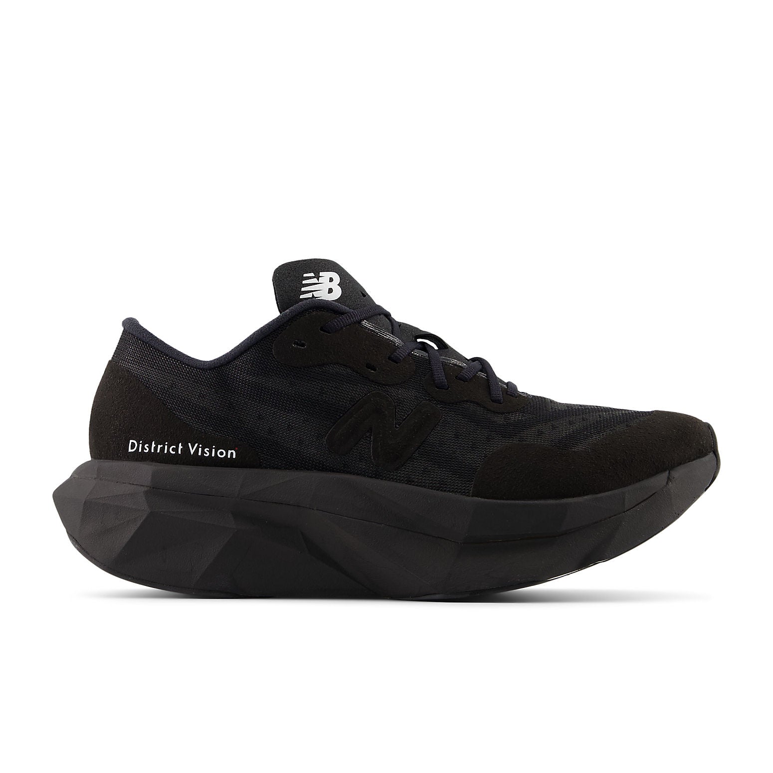 (WMNS) New Balance x District Vision FuelCell SuperComp Elite v4 'Black' WRCELDV4