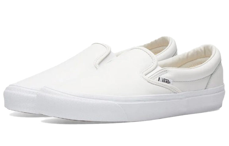 Vans Slip-On LX Leather 'White' VN000UDF1NT