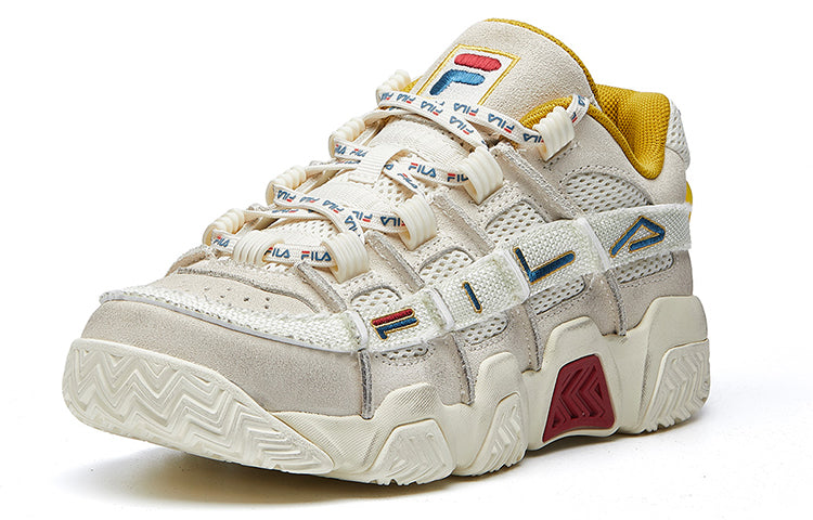 (WMNS) FILA Barricade Retro 'White Yellow' T12W031205FPA