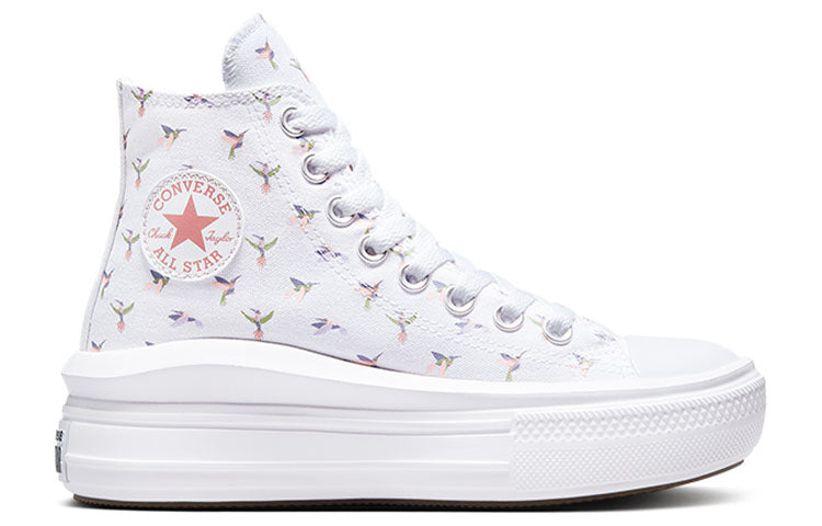 (WMNS) Converse Chuck Taylor All Star Move Platform High 'Hummingbirds' A01021C