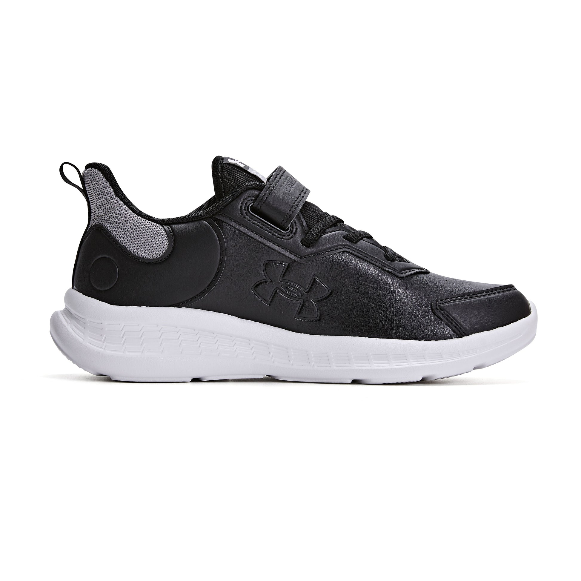 (GS) Under Armour Sport Sneakers 'Black White' 2321105-1