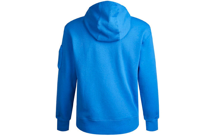 Nike Men's Sportswear Airmoji Ft W Cartoon Patch Sports Hooded Sweater For Blue DA8738-403