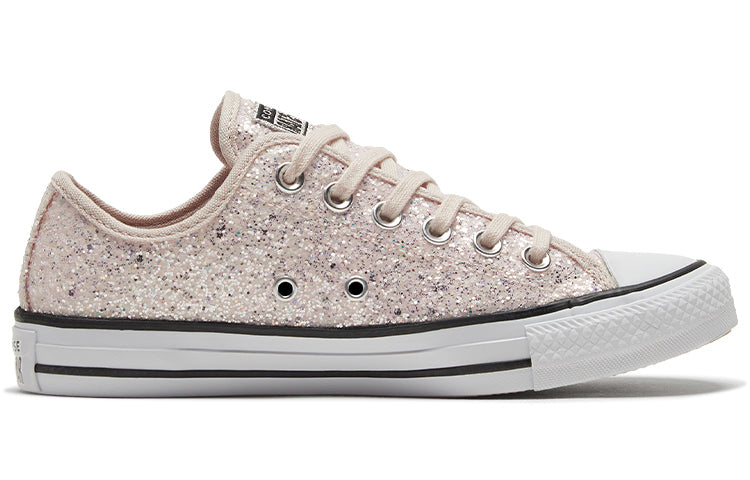 (WMNS) Converse Chuck Taylor All Star Low 'Glitter Shine - Cream' 569404C