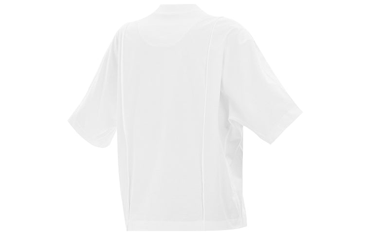 (WMNS) Y-3 SS21 Loose Round Neck Short Sleeve White GK4467
