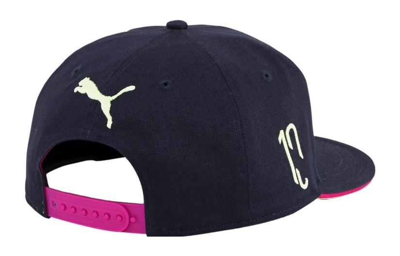 PUMA Neymar Jr Flat Brim Cap 'Black Red Yellow' 02428901