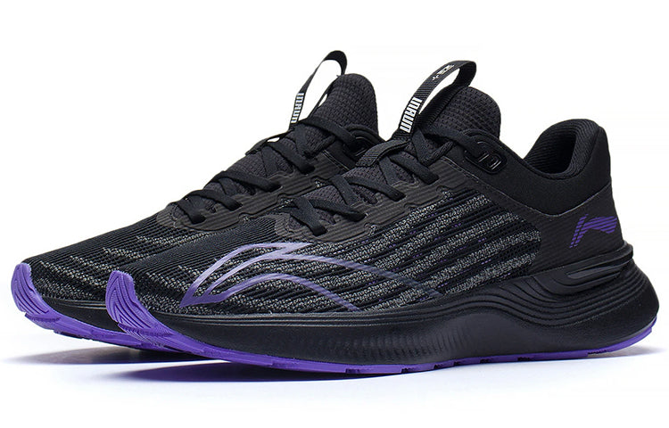 (WMNS) Li-Ning Light Shadow Element 'Black Purple' ARHS042-3