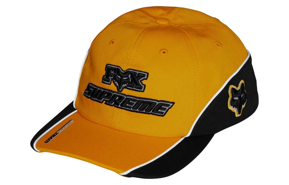 Supreme x Fox Racing 6-Panel Cap 'Yellow' SUP-FW23-2377