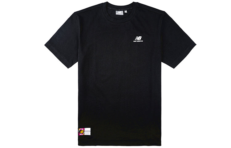 New Balance Men's New Balance NB Athleisure Casual Sports Round Neck Short Sleeve Version Black NEA23011-BK