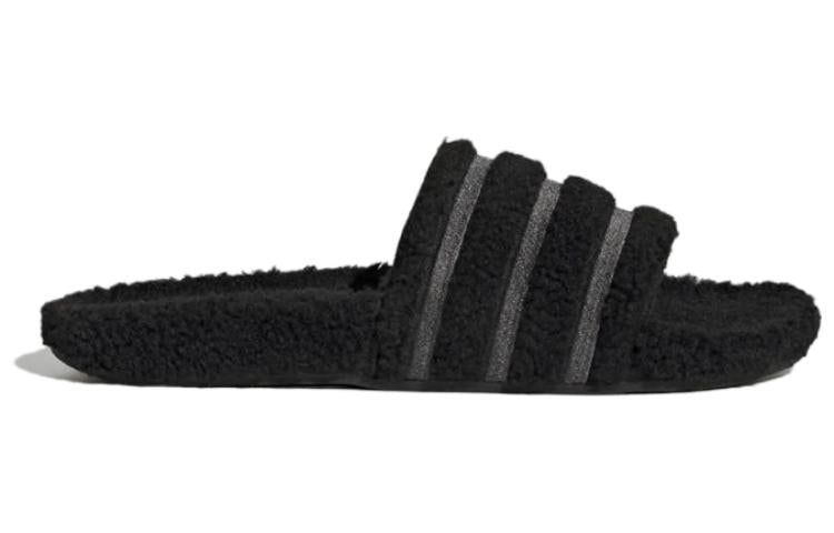 adidas Adilette Cozy Slides Core 'Black' H06452