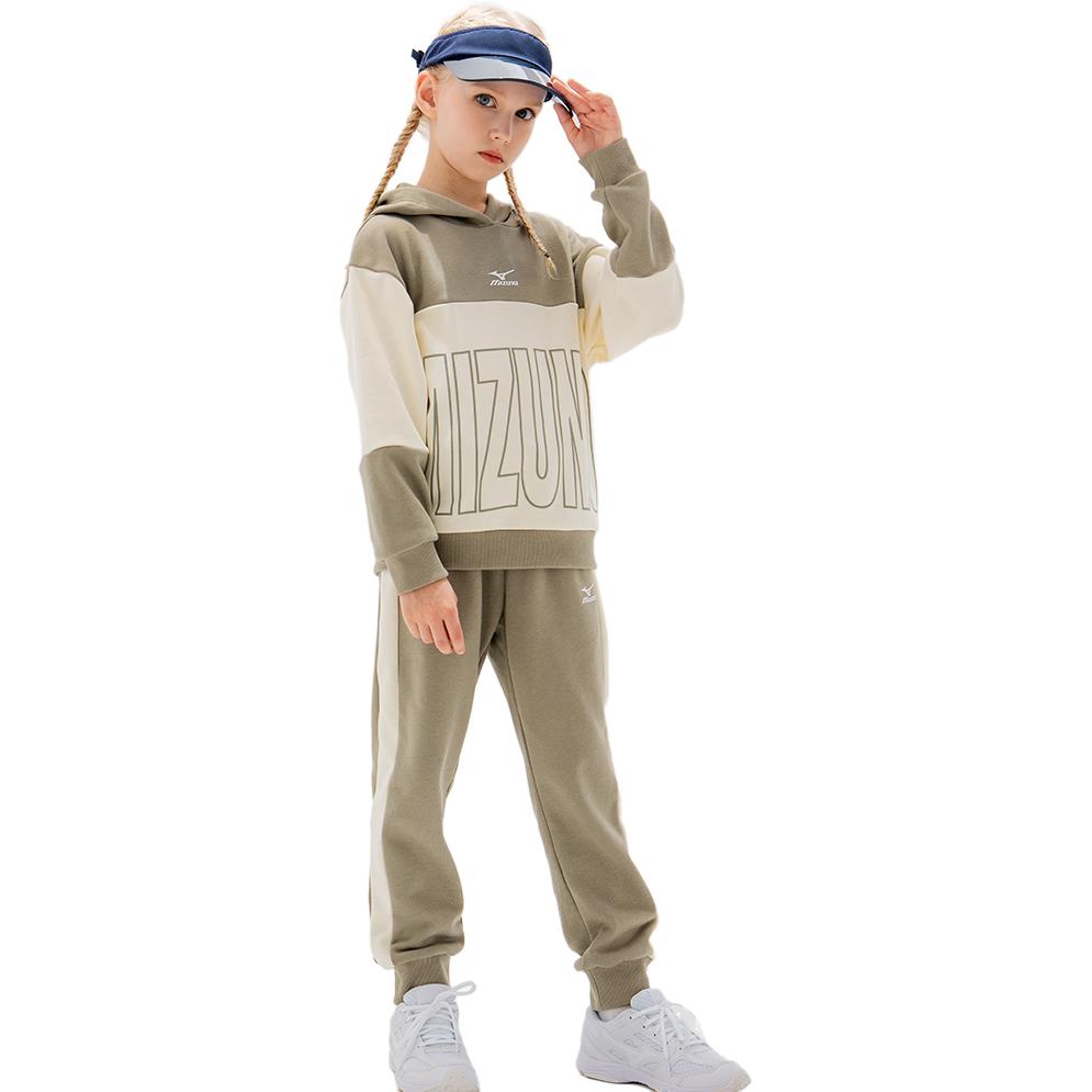 (GS) Mizuno Casual Sports Set 'Beige' TZ1125