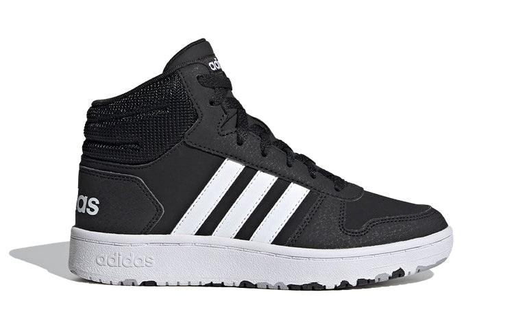 (TD) adidas Hoops 2.0 Mid 'Black White Grey' FY6468