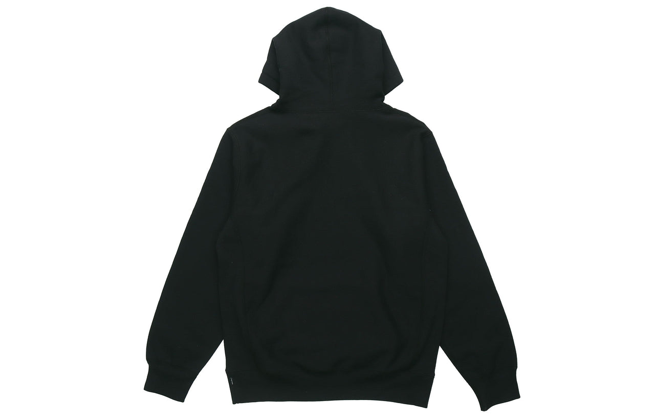 Supreme FW19 Week 16 Bandana Box Logo Fleece Hoodie 'Black' SUP-FW19-10825