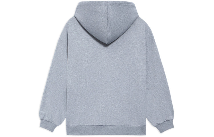 (WMNS) Li-Ning x Disney Crossover Alphabet Printing Jacket 'Grey Green' AWDS590-2
