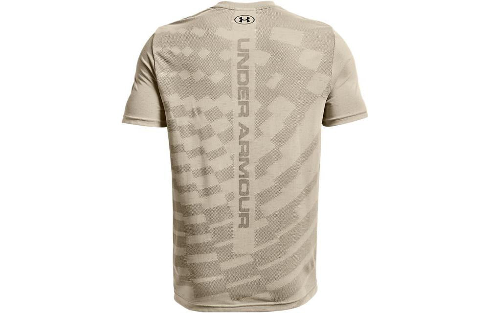 Under Armour Seamless Radial T-shirt 'Light Brown' 1370448-279