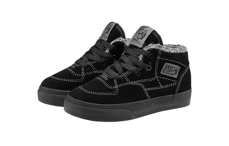 (TD) Vans Half Cab 'Sherpa - Black' VN0A38ED58J