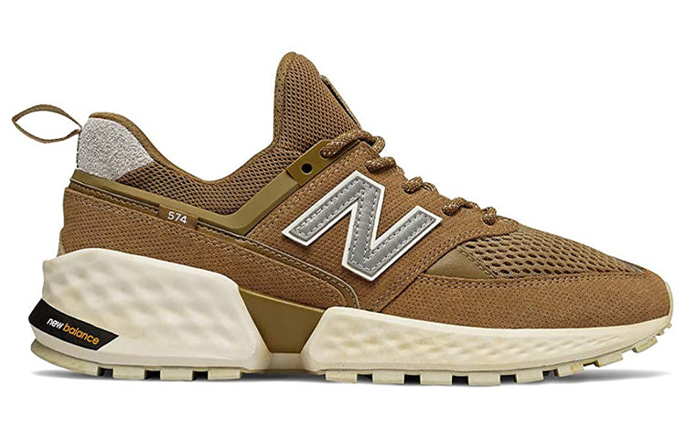 New Balance 574 Sport Series Non-Slip Breathable Low Tops Sports Brown MS574AFB
