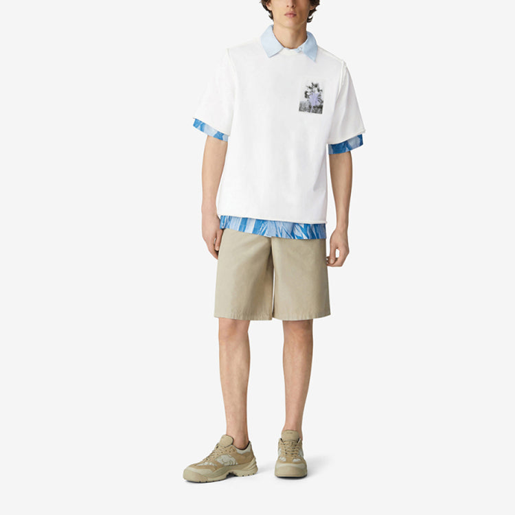 KENZO Unisex SS21 520 Series Printing White FB52TS6924SA-01