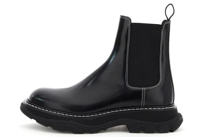 Alexander McQueen Tread Chelsea Boots 'Black' 625229WHZ8D1053