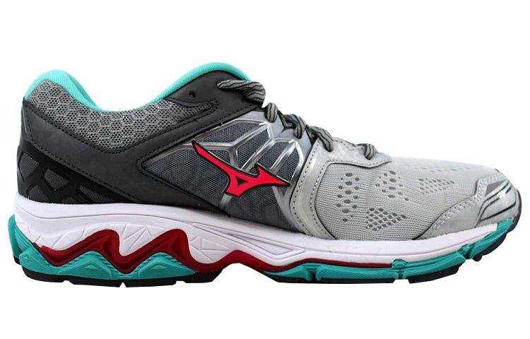 Mizuno Wave Horizon Low Tops Wear-resistant Gray Green Pink J1GD172660