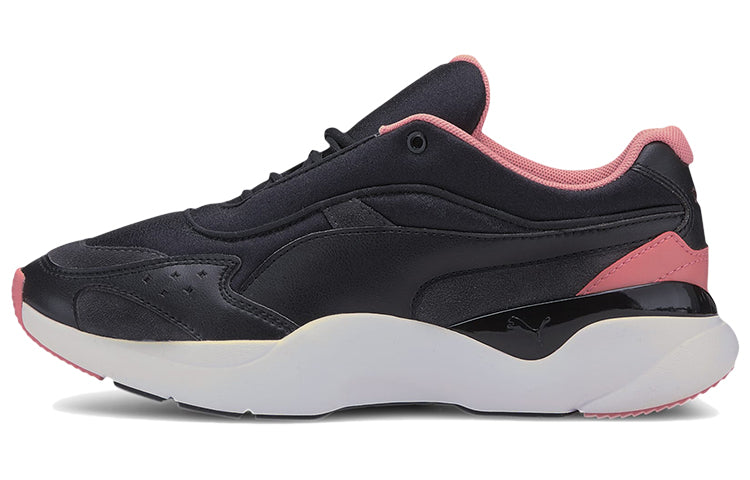 (WMNS) PUMA Lia Tonal Black/White/Pink Low sneakers 374672-02