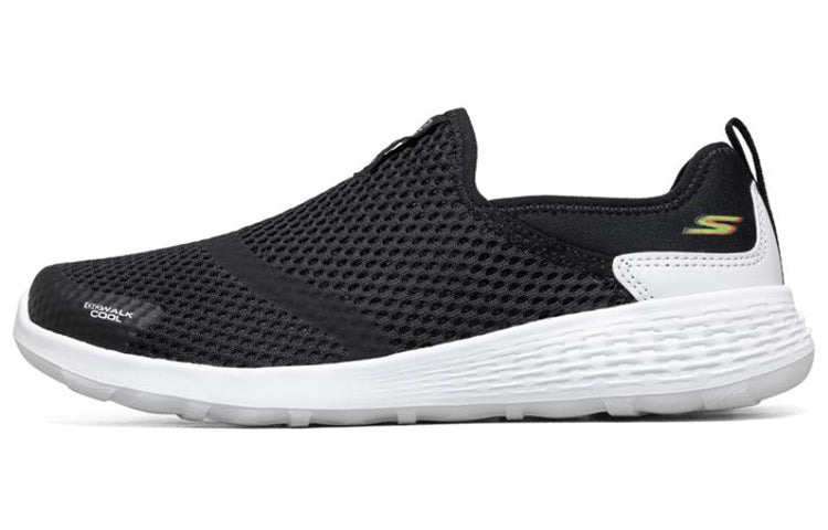(WMNS) Skechers Go Walk Cool Running Shoes Black 667082-BKW