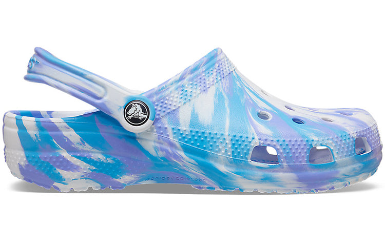 Crocs Classic Clog Marble Beach Sports 'White Blue' 206867-1FK