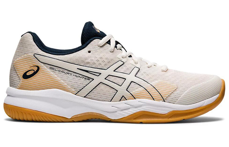 (WMNS) ASICS Gel-Court Hunter 2 'White Yellow' 1072A065-101