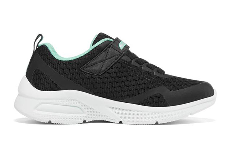 Skechers Microspec Max 'Black Light Blue' 302377L-BLK