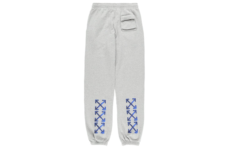 Off-White Sports Bundle Feet Long Pants Gray OMCH020F19E300100730