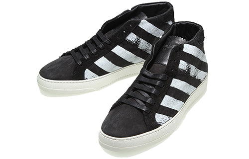 Off-White High-top Leisure Shoes Black/White 0M1A010F161760091001